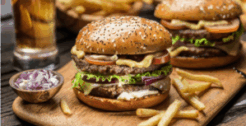 ハンバーガー・アメリカン American