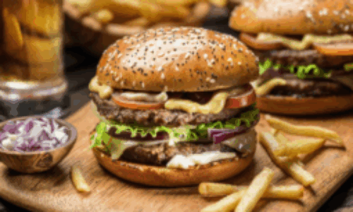 ハンバーガー・アメリカン American